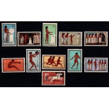 Olympiske lege i Rom. Komplet sæt. Postfrisk.